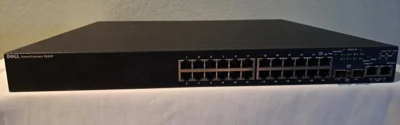 Коммутатор DELL POWERCONNECT 3524P K690K 24 PORT 10/100 POE ETHERNET SWITCH