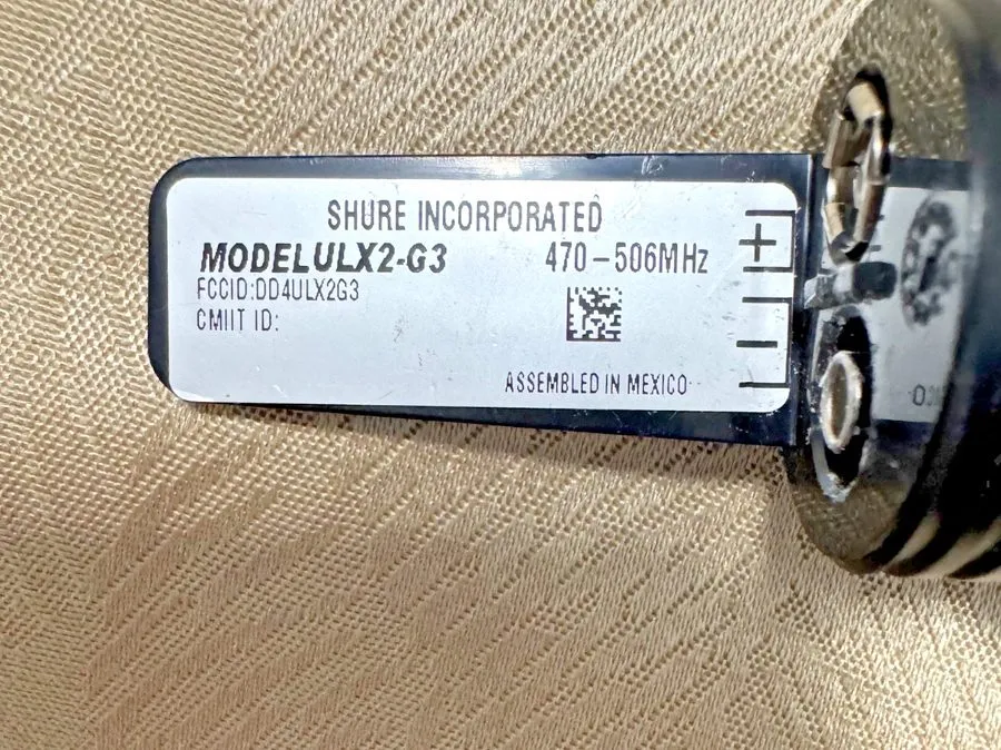 Радиосистема ULX2-G3