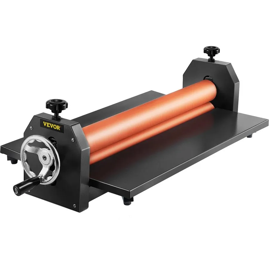 Ламинатор 25.5in 648mm Manual Cold Roll Laminator Vinyl Photo Laminating Machine