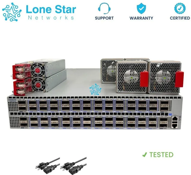 Коммутатор Arista DCS-7280CR-48-F 48x QSFP28 100Gb 8x QSFP+ 40Gb Ethernet Switch — фото лота 2
