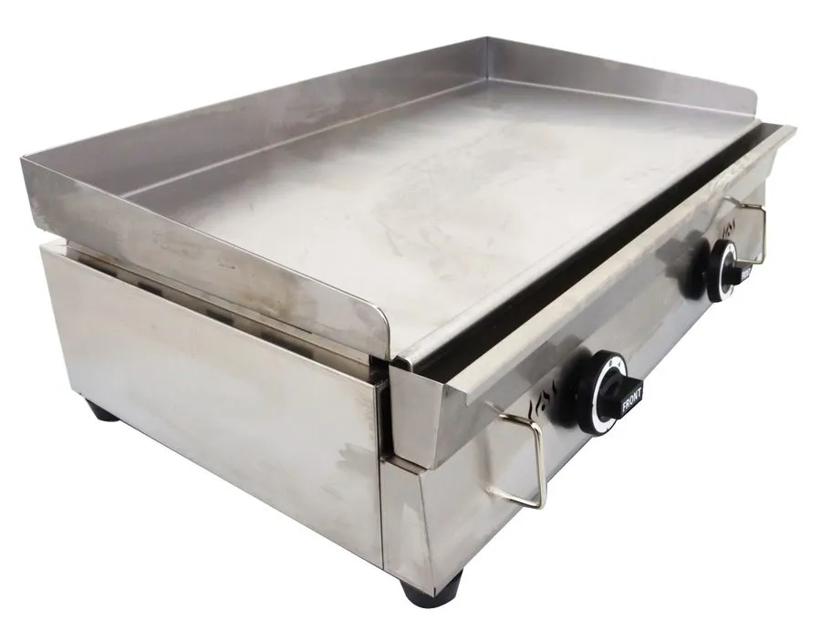 Гриль Commercial Gas Griddle Flat Top Grill Half Grooved 28" Stainless Steel 280