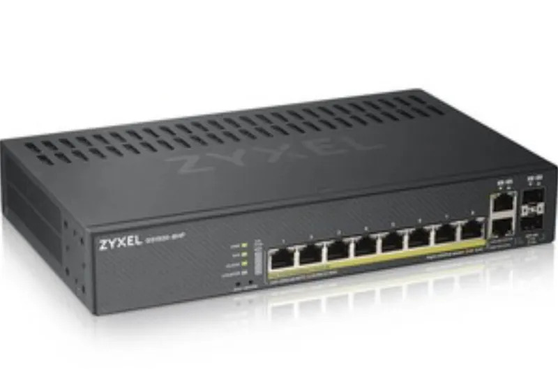 Коммутатор Zyxel GS1920-8HPv2 8-Port Gigabit Smart Nebula Cloud Managed PoE Swit