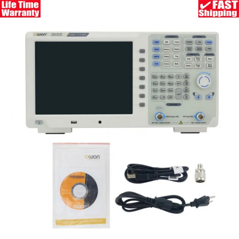 Анализатор спектра OWON XSA1015P-TG 9kHz-1.5GHz Spectrum Analyzer Tracking Gener