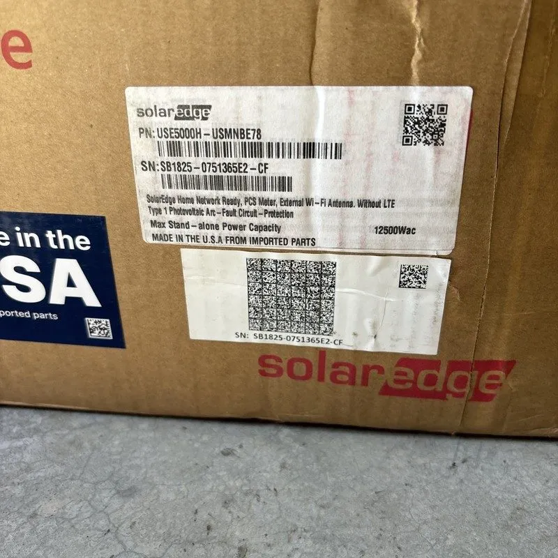Инвертор SolarEdge USE5000H-USMNBE78 Home Hub Inverter, Single Phase