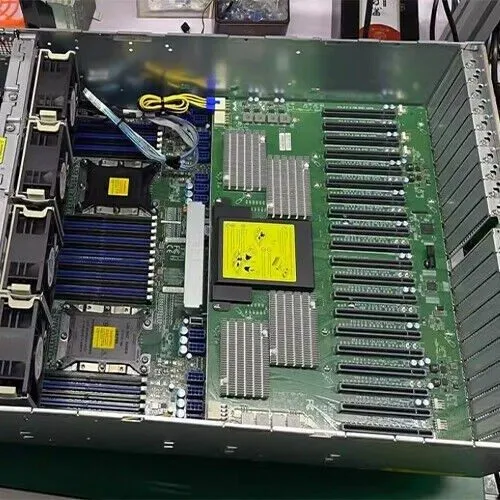 Сервер Supermicro SYS-6049GP-TRT GPU Server 24X3.5"960G M.2 SSD 2x 8272CL CPU 51