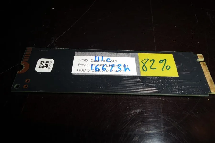 SSD-накопитель Micron 2210 512GB MTFDHBA512QFD NVMe M.2 SSD's (71%-75% Health)