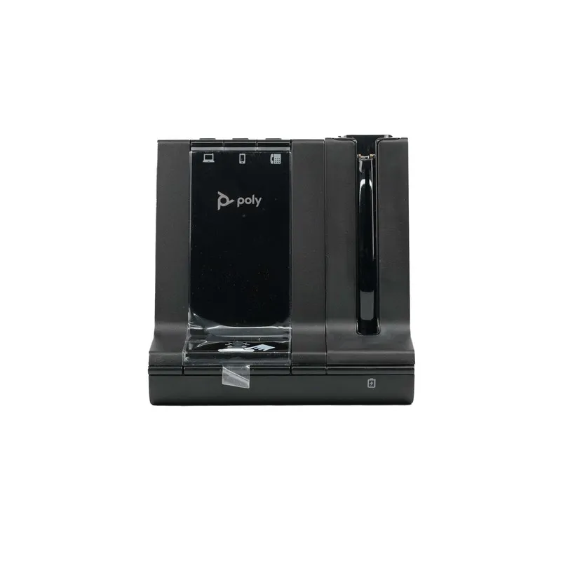 VoIP-шлюз Plantronics 8240-M Poly DECT Wireless Teams Noise Cancelling Headset — фото лота 2