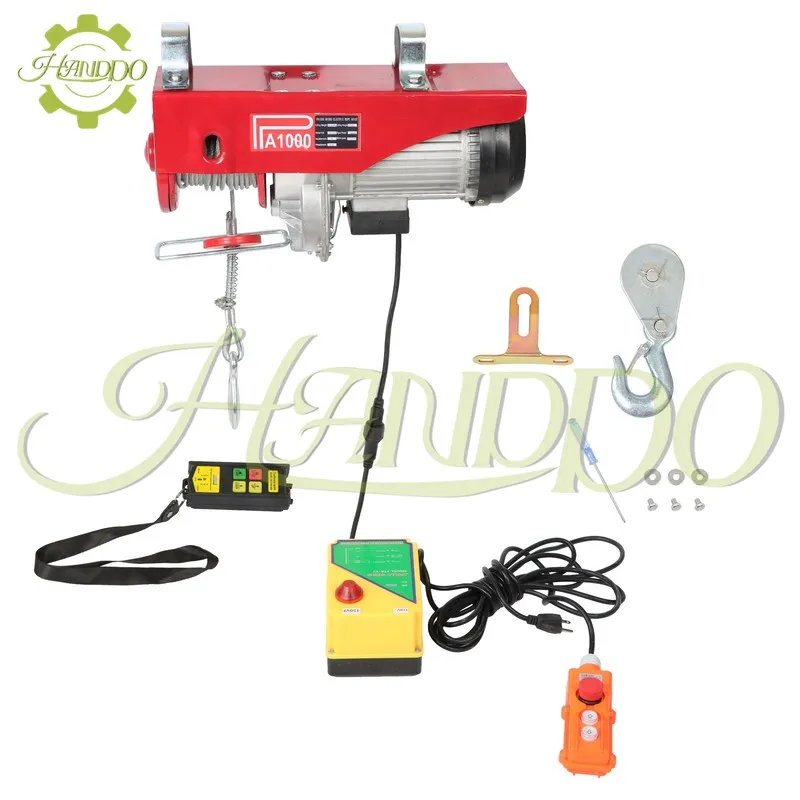 Таль ALL-CARB PA1000 2200lbs 110v Electric Hoist 1600W with Wireless Remote Cont