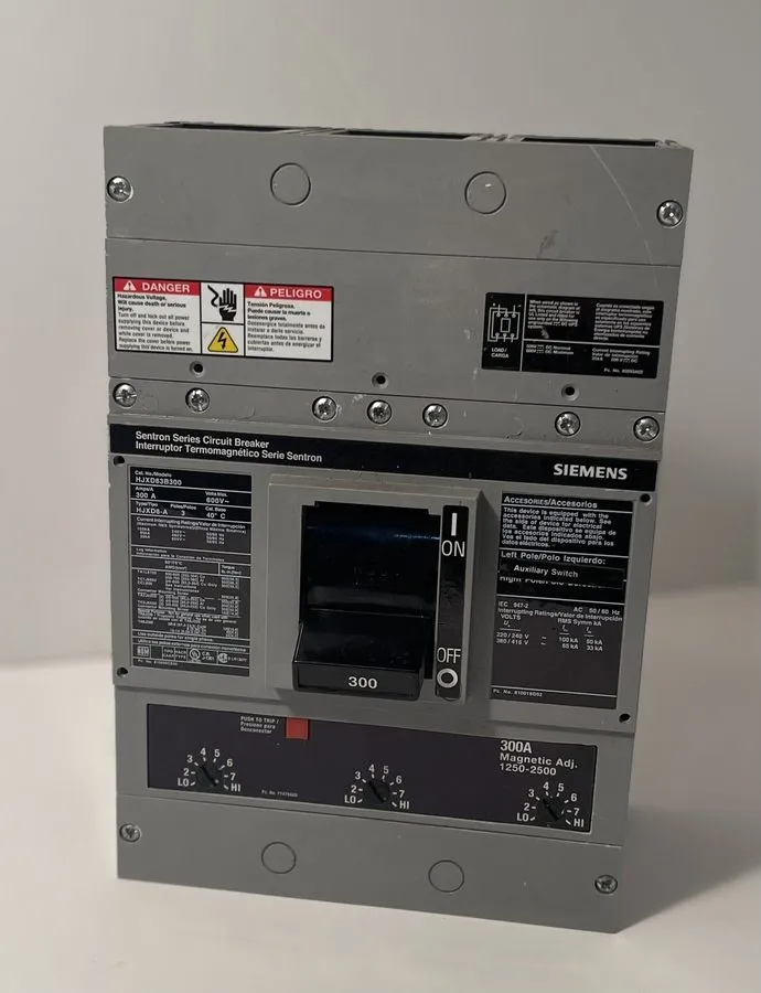 Автоматический выключатель Siemens Sentron Series Circuit Breaker 300A HJXD63B30