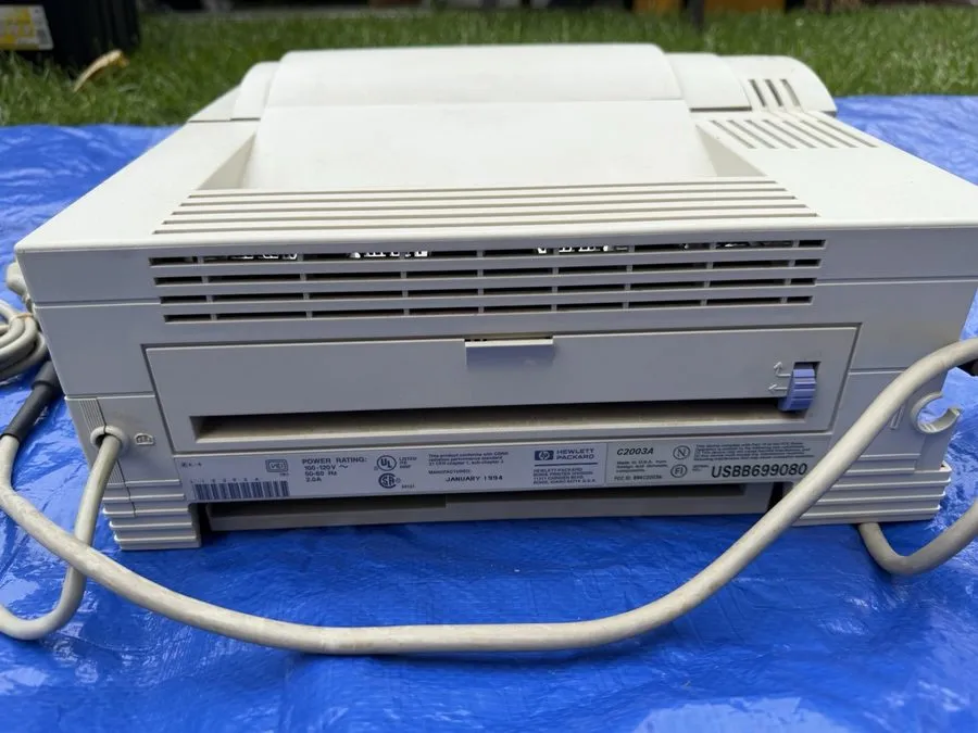 Лазерный принтер HP Laserjet 4L Laser Printer Monochrome Parallel Port C2003A VI — фото лота 4