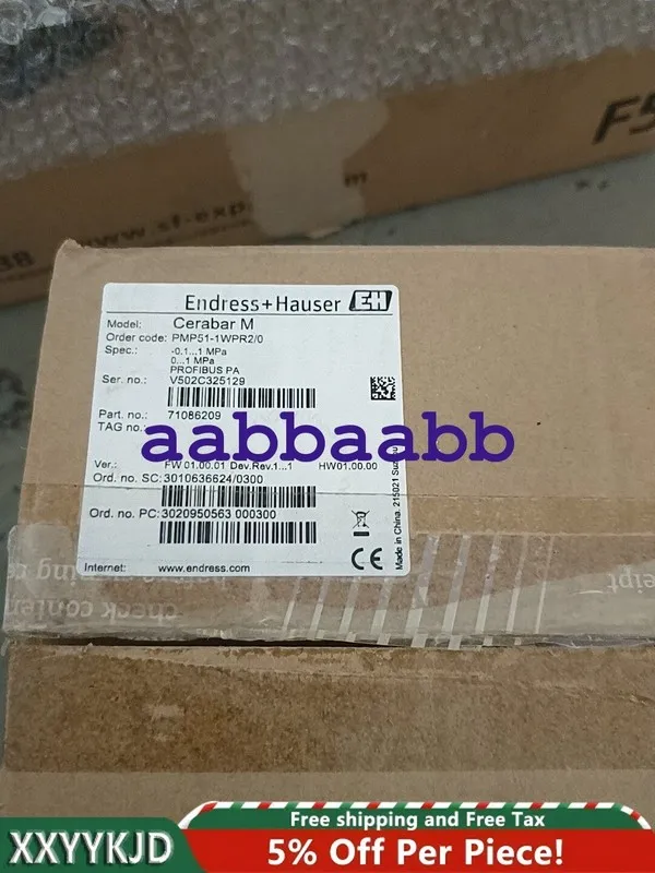 Датчик давления Endress+Hauser Pressure Transmitter PMP51-1WPR2/0