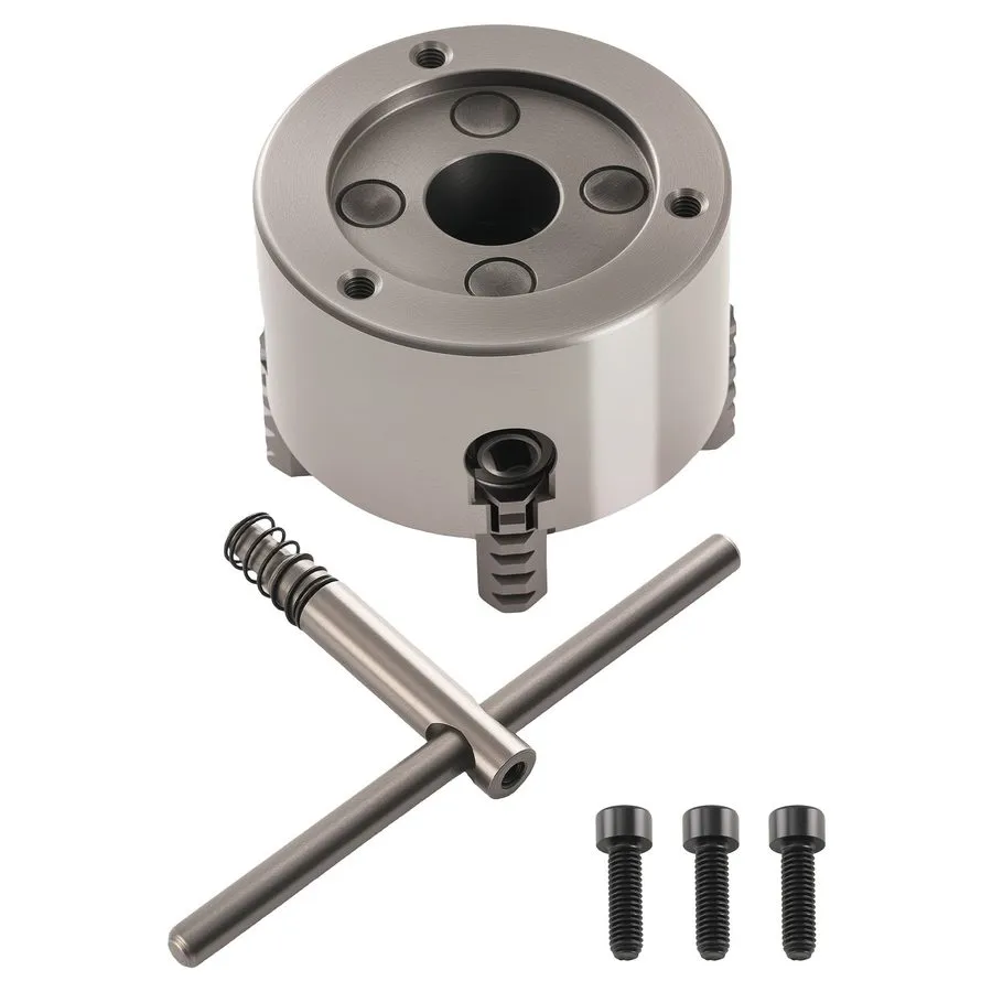 Режущий инструмент K72-80 Self Centering 4 Jaw Lathe Chuck 80mm Metal HT300 Cast