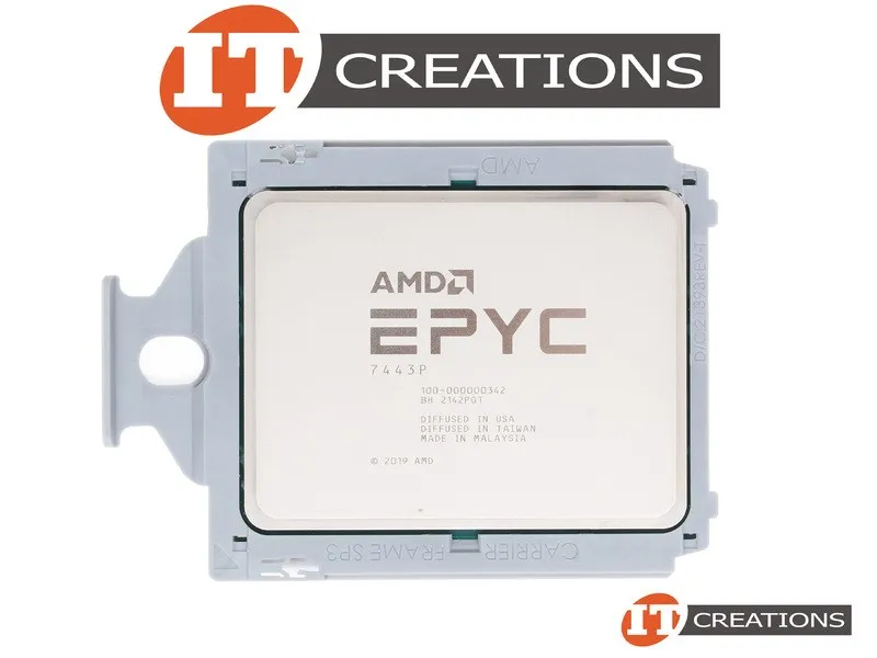 Процессор 100-000000342 Unlocked BULK AMD EPYC 7443P 2.85GHz 24-core 200W Proces