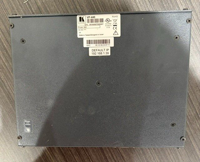 Видеокоммутатор KRAMER VP-440 6–Input Presentation Switcher Scaler HDBaseT HDMI  — фото лота 1