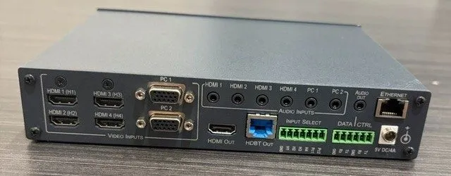 Видеокоммутатор KRAMER VP-440 6–Input Presentation Switcher Scaler HDBaseT HDMI  — фото лота 2