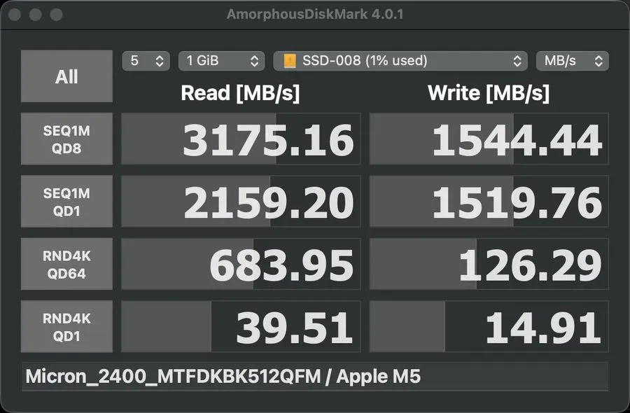 SSD-накопитель Micron 2400 512GB M.2 NVMe PCIe Internal SSD MTFDKBK512QFM Black
