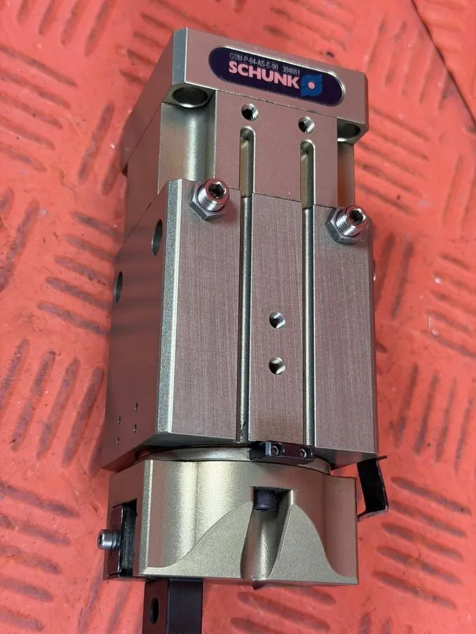 Робот Schunk GSM-P-64-AS-E-90 304661 Gripper Swivel Module Available Now — фото лота 2