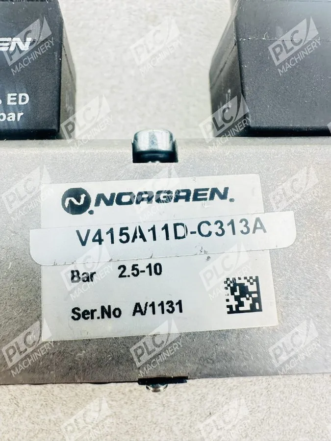 Электромагнитный клапан Norgren V415A11D-C313A Solenoid Valve 24V 2.5-10 Bar Pne — фото лота 2