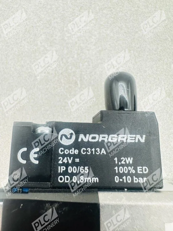 Электромагнитный клапан Norgren V415A11D-C313A Solenoid Valve 24V 2.5-10 Bar Pne — фото лота 3