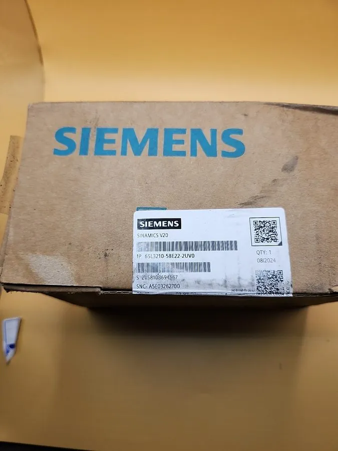 Частотный преобразователь 6SL3210-5BE13-7CV0 SIEMENS SINAMICS V20 INVERTER; 0.37