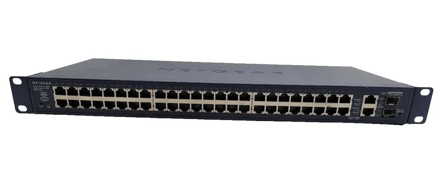 Коммутатор NetGear ProSafe (FS750T2) 48-Ports Rack-mountable Ethernet Switch