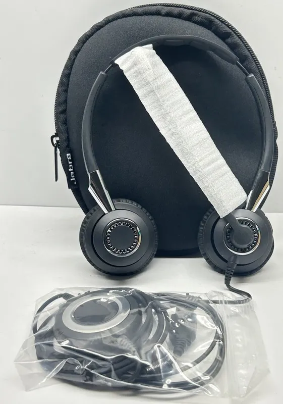 VoIP-шлюз Jabra 2499-823-209 Biz 2400 II Headband Headset With Carry Pouch