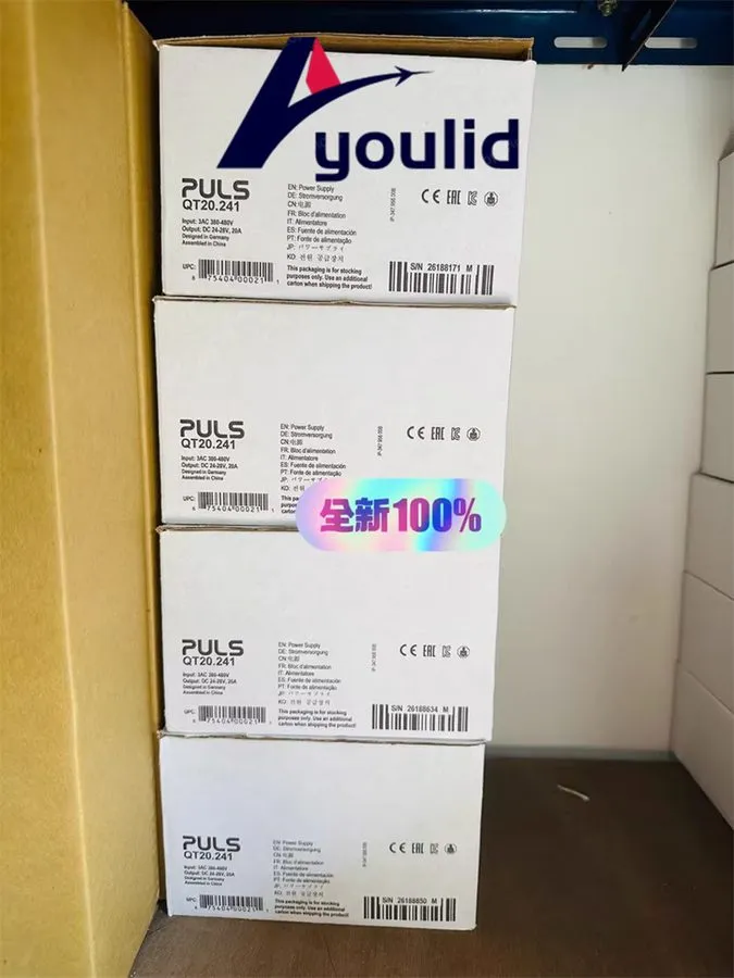 Блок питания Puls QT20.241 Dimension DIN Rail Power Supply 480Vac 3Ph .9-.65A 48