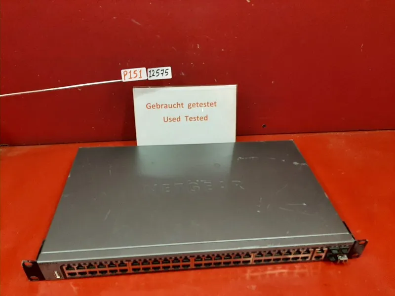Коммутатор NetGear M4100-50G ProSafe 50 Port Managed Switch Gigabit L2+ Rackmoun