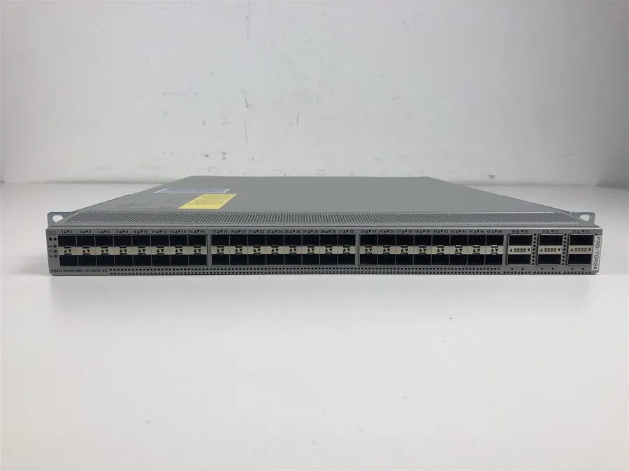 Коммутатор Cisco Nexus N9K-C93180YC-EX 48-Port 10/25GbE SFP28 Network Switch
