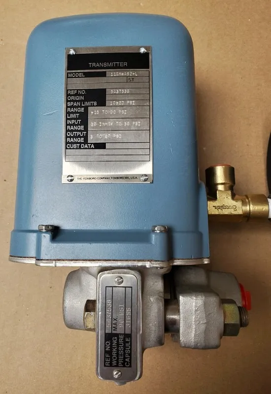 Датчик давления Foxboro 11GM-AS2-L Pneumatic Pressure Transmitter 3-27 PSI Outpu