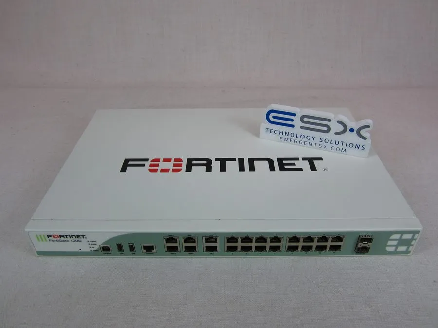 Межсетевой экран Fortinet FortiGate 100D 16 Port Security Appliance FG-100D