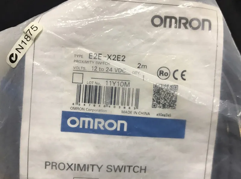 Датчик приближения Omron E2E-X2E2 Inductive Proximity Sensor 2mm 12-24VDC NPN NC
