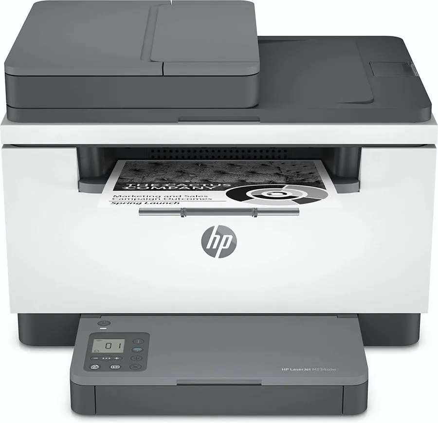 Лазерный принтер HP LaserJet M234sdw Wireless Black & White All-in-One Laser Pri