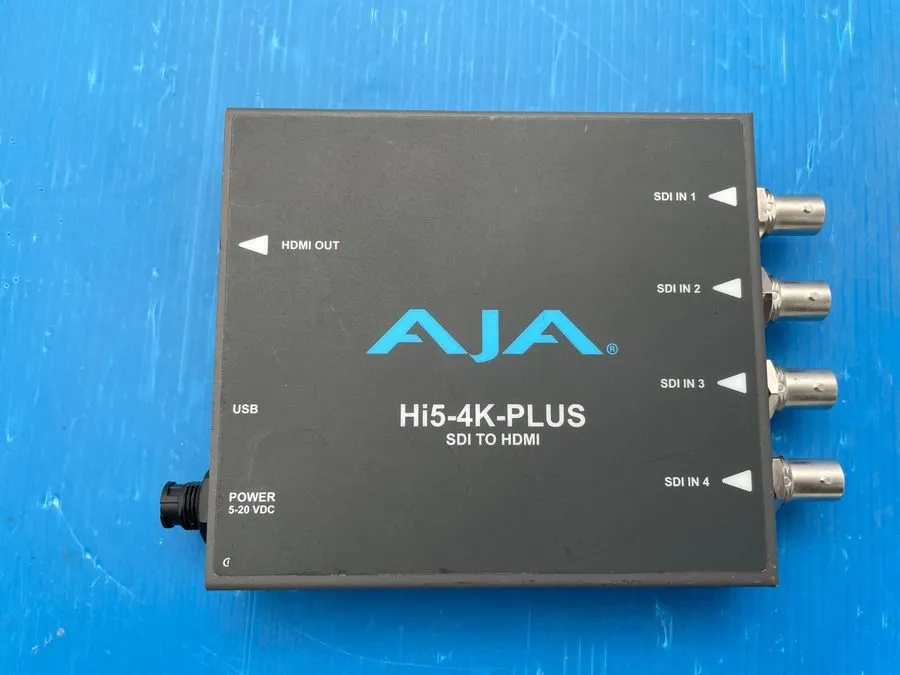 Видеооборудование Aja Hi5-4K-Plus Pristine 3G-SDI to HDMI 2.0 Conversion