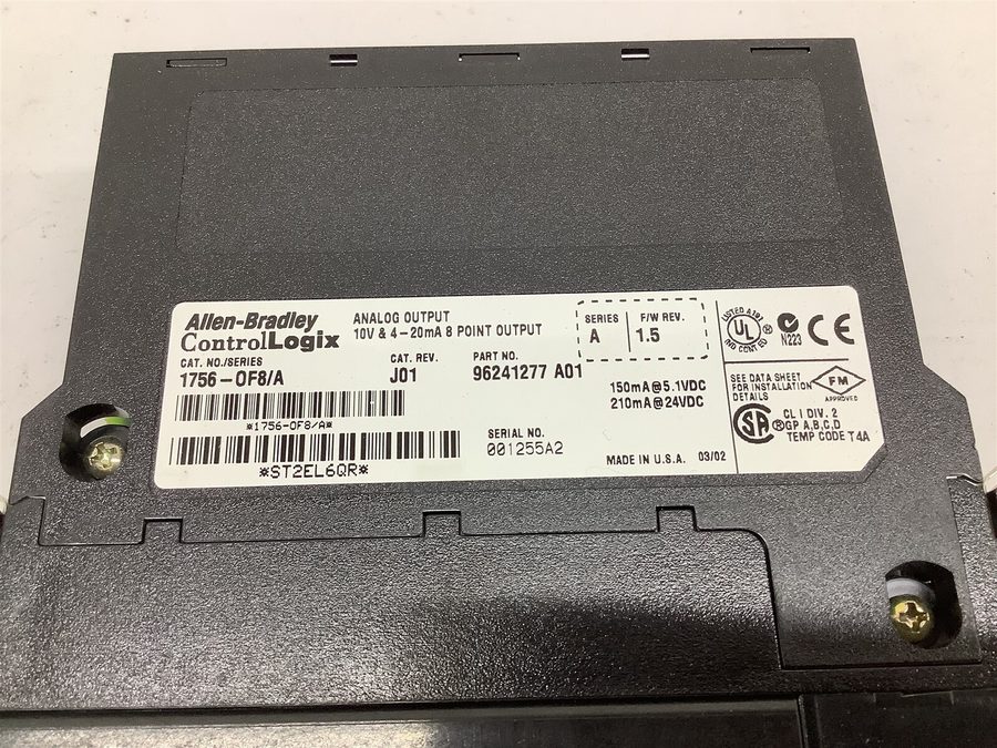Модуль ввода-вывода Allen-Bradley ControlLogix 1756-OF8/A 8 Analog Output Module