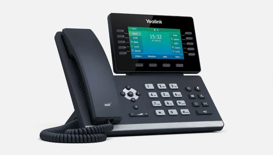 YEALINK PRIME BUSINESS IP PHONE SIP-T54W 16-LINE COLOR DISPLAY IN BOX