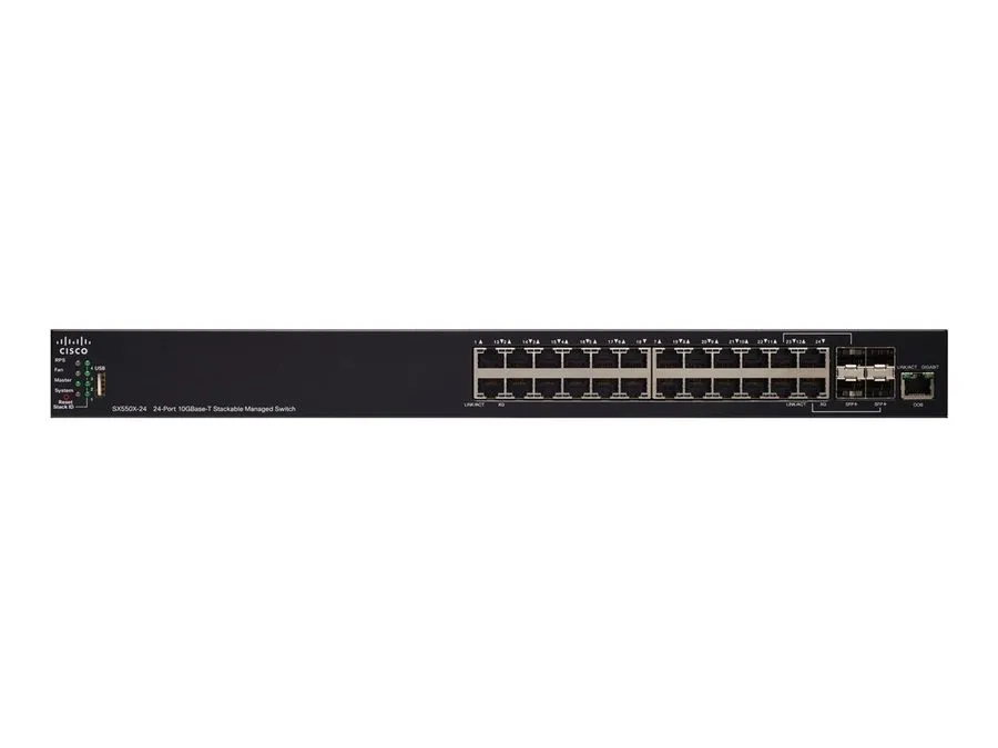 Коммутатор Cisco SX550X-24-K9-UK Switch