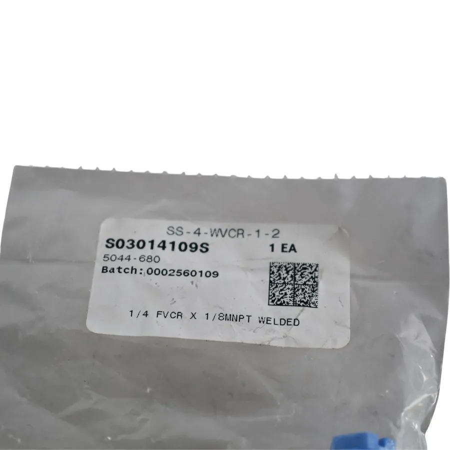 Фитинг Swagelok SS-4-WVCR-1-2 316 SS Welded VCR Face Seal Fitting FNSP