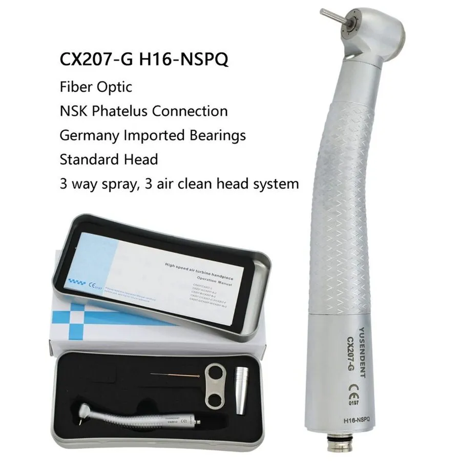 Стоматологический наконечник COXO Dental Handpiece Fiber Optic High Speed Turbin