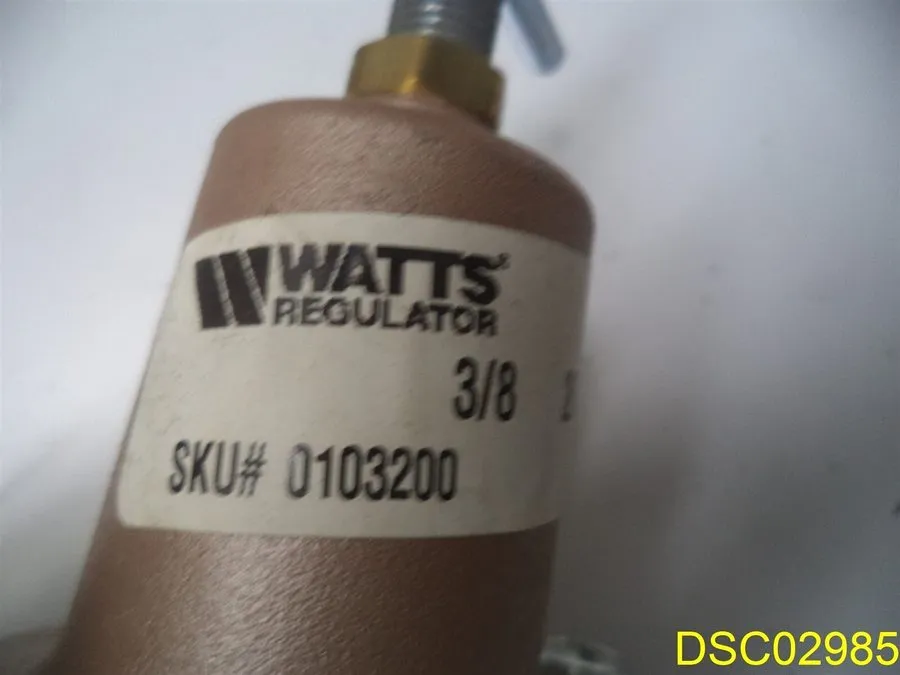 Трубопроводная арматура WATTS 3/8LF263A 10-125 Water Pressure Regulator 3/8" NPT