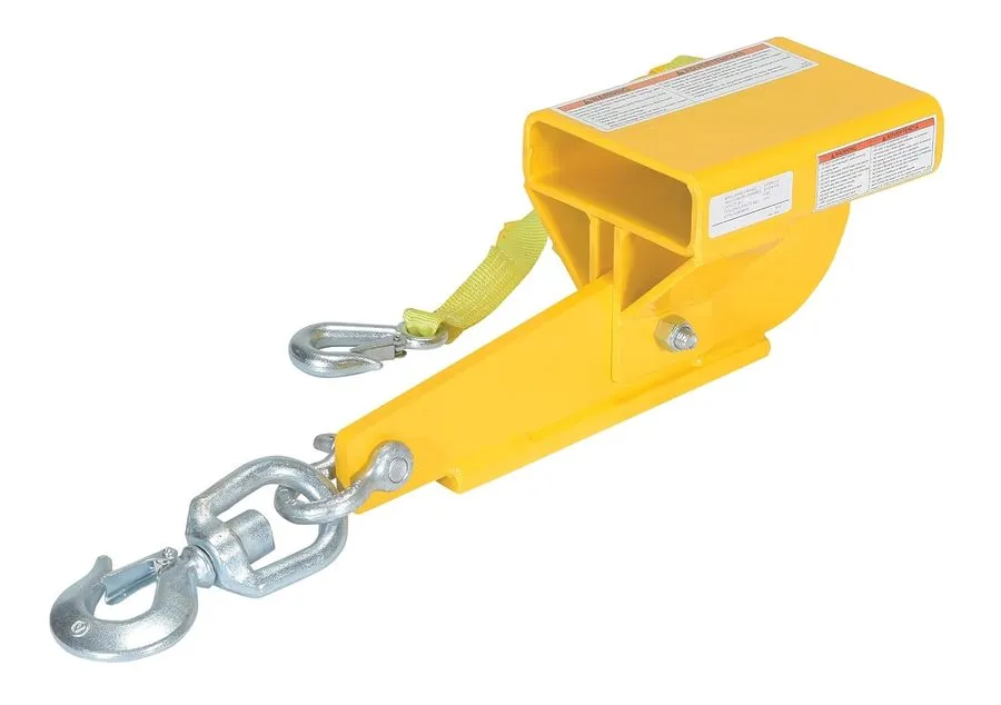 Таль Heavy-Duty 4,000-Lb Auto-Tension Swivel Hoisting Hook with Powder Coating
