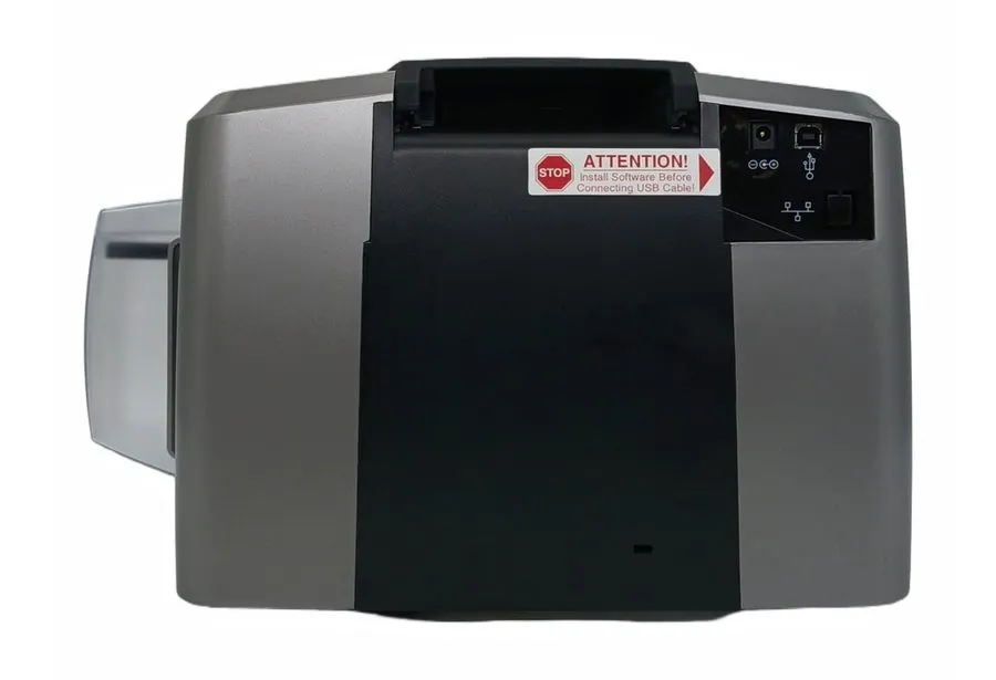 Принтер этикеток Fargo DTC1250e Dual Sided ID Card Printer & Complete Supplies P — фото лота 2