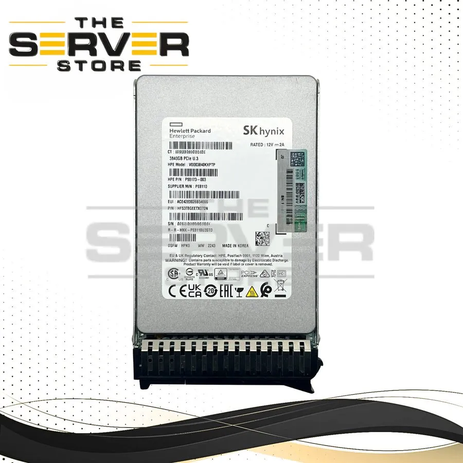 Сервер SK Hynix 3.84TB NVMe U.3 PCIe G4 x4 RI 2.5" 15mm SSD Lenovo ThinkSystem P