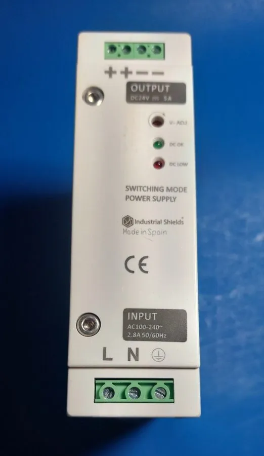 Блок питания Industrial Shields DIN Rail Power Supply 120W output 24vdc @ 5A ac2 — фото лота 2