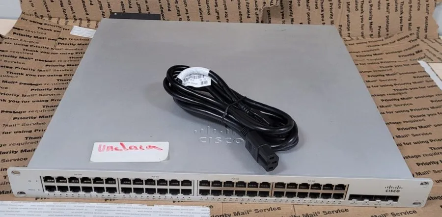 Коммутатор Cisco Meraki MS320-48FP L3 Cloud Managed 48 Port GigE 740W PoE Switch