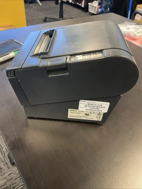 Принтер чеков Epson TM-T88III M129C Thermal POS Receipt Printer Parallel Interfa — фото лота 2