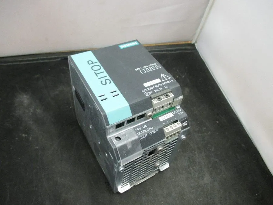 Блок питания Siemens SITOP Modular 24VDC 10 Amp Power Supply 6EP1334-3BA00