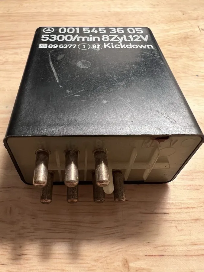 Реле 0015453605, Mercedes Benz 380SEC 380SEL 380SL 1982 Kaehler Fuel Pump Relay