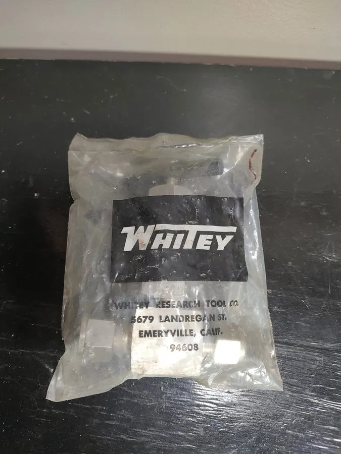 Клапан Whitey Swagelok SS-8VS8 Tube End Bonnet Needle Valve 5000 PSI WOG 1/2" — фото лота 1