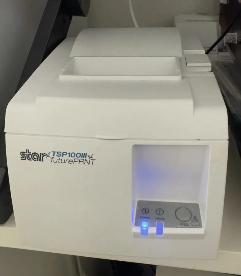 Принтер чеков STAR TSP143IIIU USB Thermal Ticket POS 80MM Receipt Printer Black 